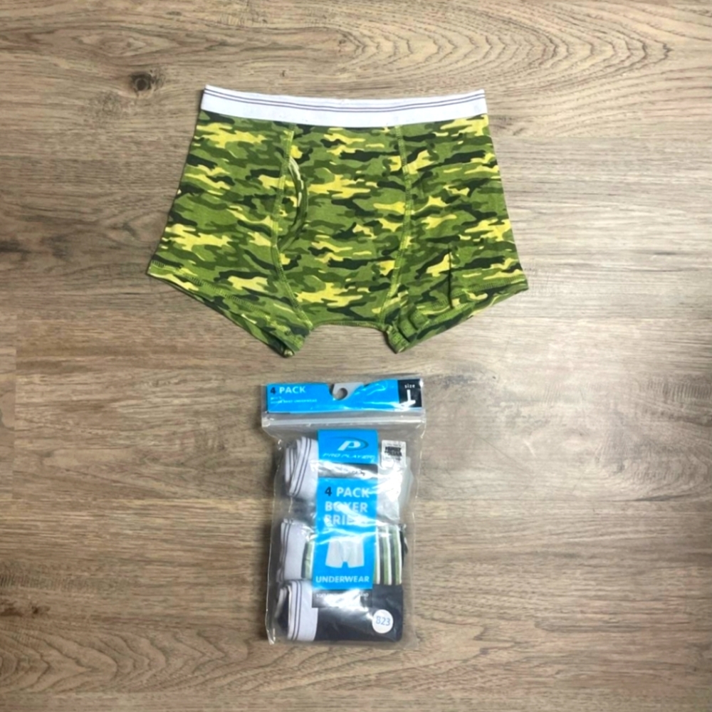 Boys Underwear Boxer Briefs Sz. Large